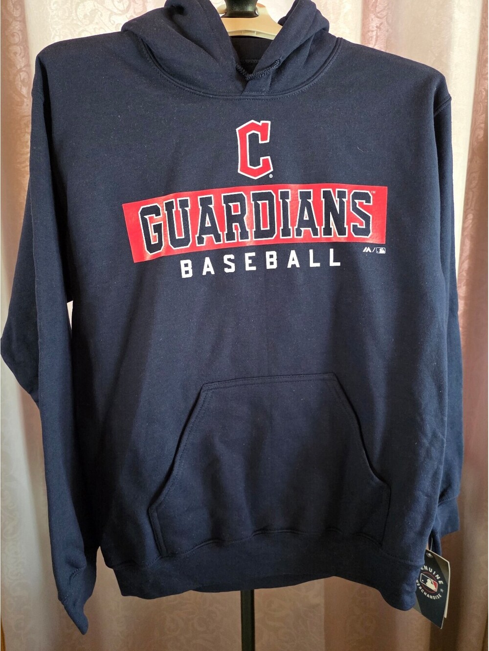 MLB Cleveland Guardians Adult Hoodie - Small - New
